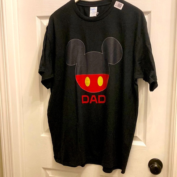 NWT Disney Dad Tshirt black short sleeve XL - Picture 1 of 7